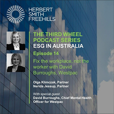 David Burroughs On Herbert Smith Freehills Podcast - APS